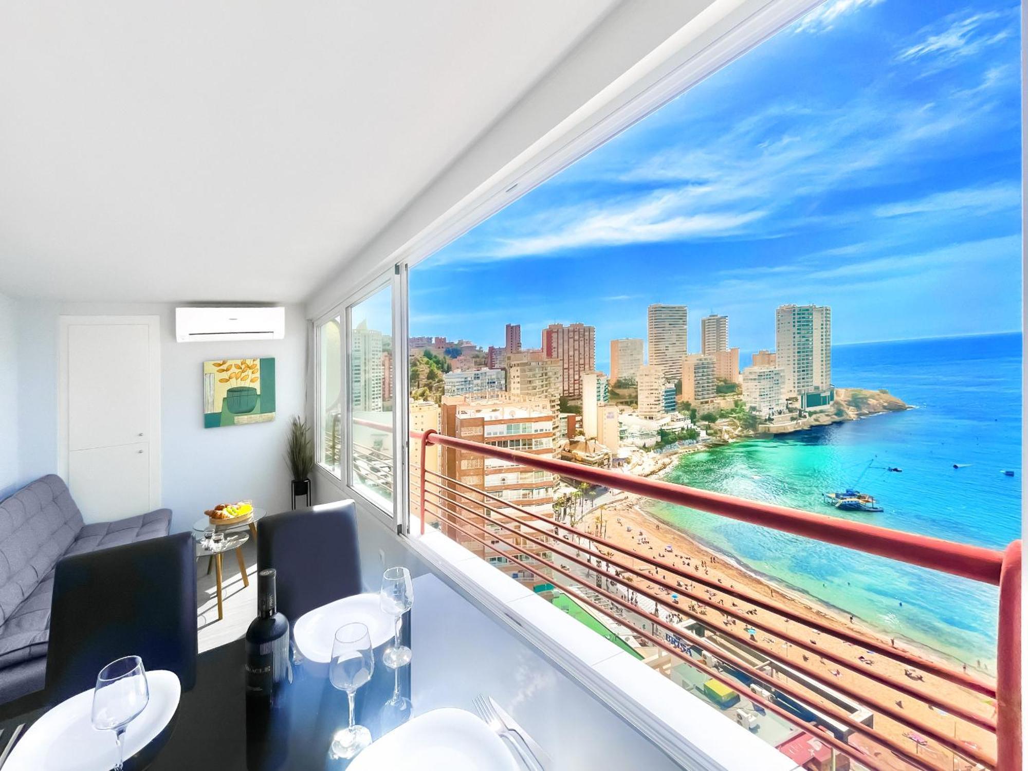 Apartment Sky 21-floor Frontline Levante Coblanca Benidorm